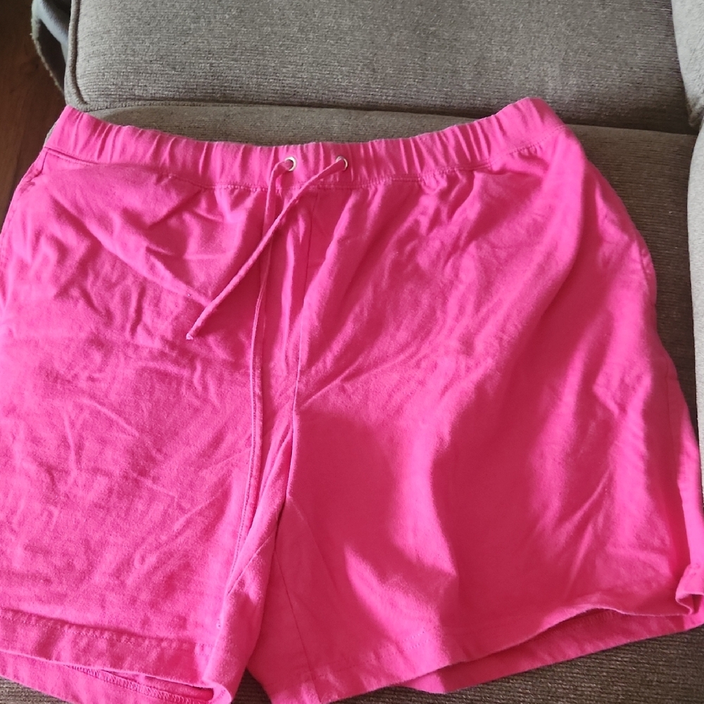 Cato Pink Athletic Shorts Elastic Waist Lightweight